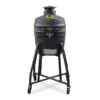 Kamado žar GRLLR Ember 16 palcev na oglje z vozičkom, kompakten keramični BBQ žar za uporabo na balkonu, terasi ali vrtu.