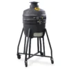 Kamado žar GRLLR Ember 16 palcev na oglje z vozičkom, kompakten keramični BBQ žar za peko in dimljenje na terasi.