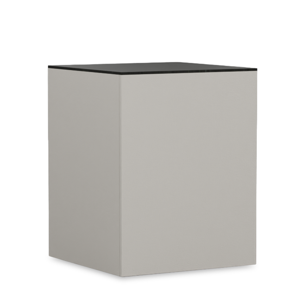 GRLLR Alumnia kotna omarica – taupe, pogled 1